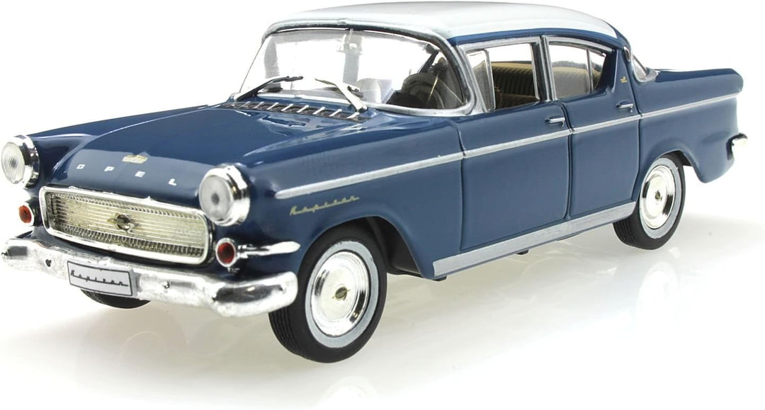 Magazine Models 1:43 1958 Opel Kapitan Limousine blau/weiss
