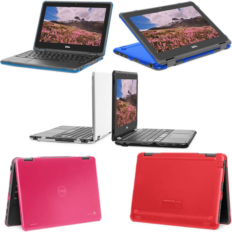 mCover Schutzhülle kompatibel mit 2019 ~ 2022 11,6 Zoll Dell Chromebook 3100/3110 2-in-1 Education S