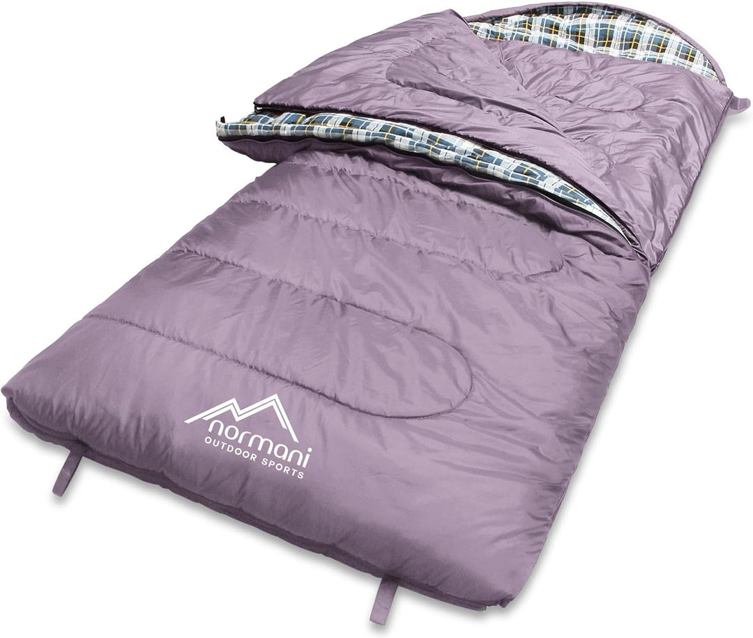 4-in-1-Funktion Extrem Outdoor Schlafsack 'Antarctica' aus Nylon Rip-Stop mit 500 + 250 g/m² Hollow