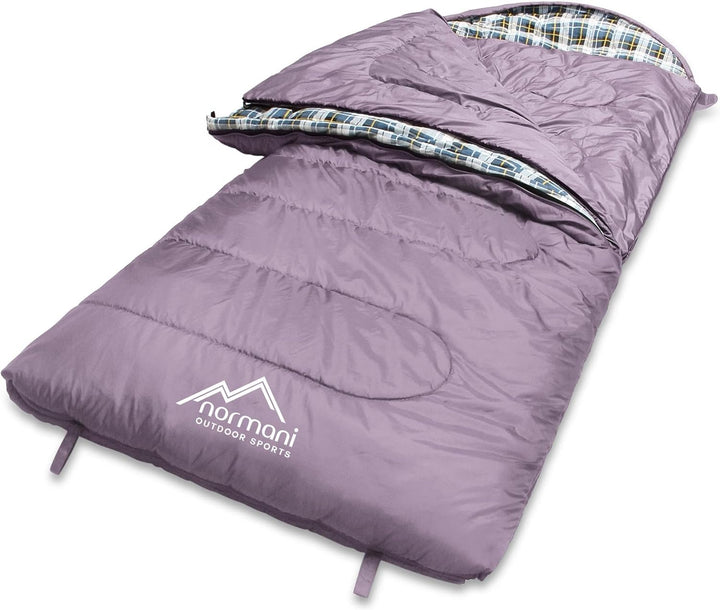 4-in-1-Funktion Extrem Outdoor Schlafsack 'Antarctica' aus Nylon Rip-Stop mit 500 + 250 g/m² Hollow