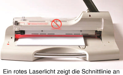 Olympia G 3650 Profi Stapelschneider Papier (DIN A4, 50 Blatt, Laserschnittlicht, Gewerbliche Schnei