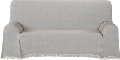 BEAUTEX Tagesdecke - Wohnzimmer Decke aus Baumwolle, Praktischer Überwurf als Sofadecke oder Couchde