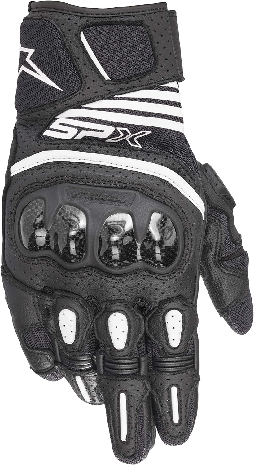 Alpinestars Sp X Air Carbon V2 Glove Mens Motorbike Gloves XXL BLACK BLACK, XXL BLACK BLACK
