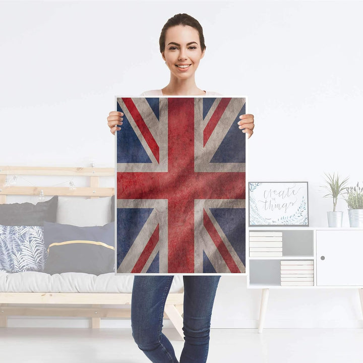 Kühlschrank Sticker I Dekoration für Kühlschrankfront - Klebesticker Aufkleber selbstklebend I Deko