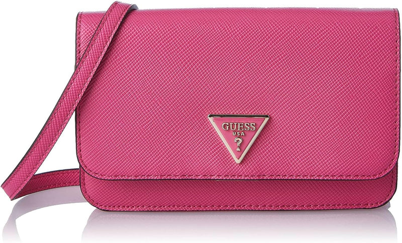 GUESS Damen Noelle Xbody Flap Organizer Bag Wassermelone, Wassermelone