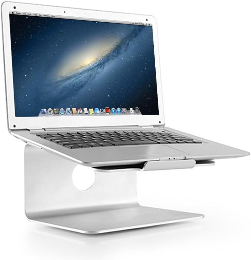 Maclean MC-730 Universal Laptophalterung Aluminium Notebookständer Haterung Belüftungssystem Ständer