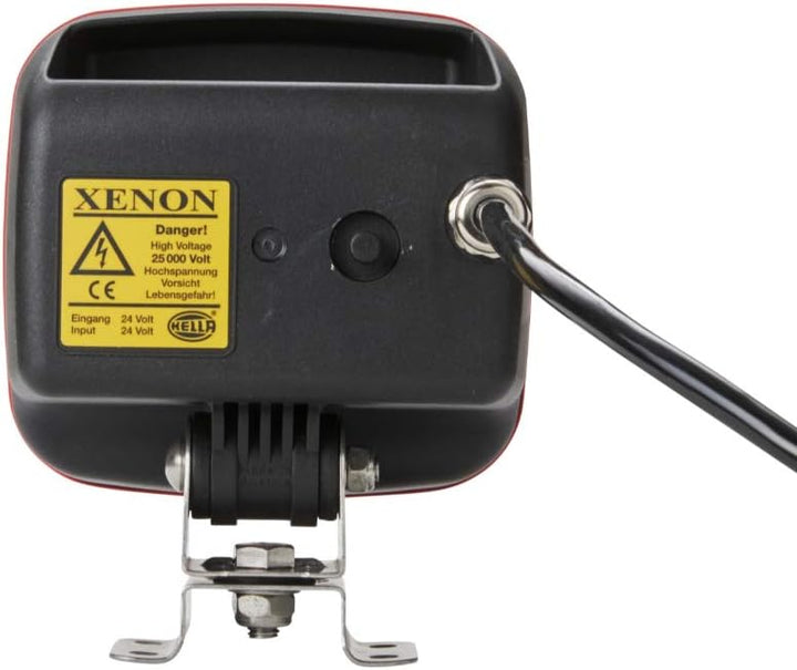 HELLA - Xenon-Arbeitsscheinwerfer - AS 200 - 24V - Schraubanschluss/Anbau - 4-Punkt Befestigung - we