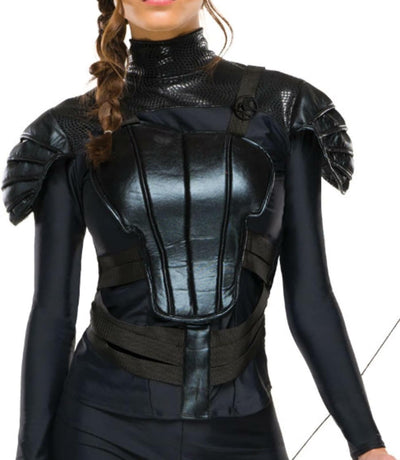 Rubie's Hunger Games Mockingjay Katniss Deluxe Kostüm für Damen, Grösse Large, Brustumfang 102 - 107