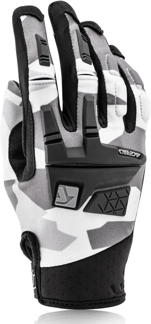 Acerbis X-Enduro Motorradhandschuhe GRAU/DUNKELGRAU S, GRAU/DUNKELGRAU S