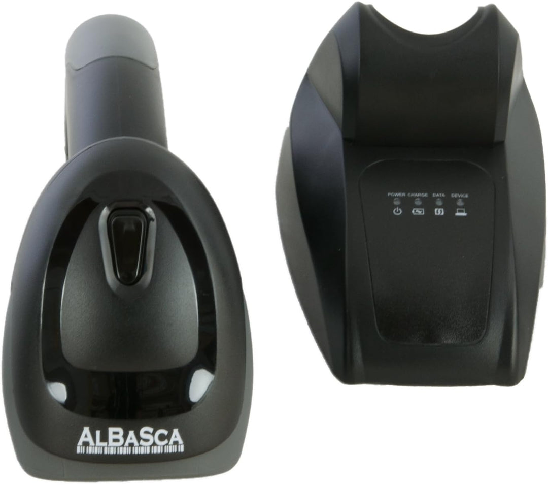 2D Barcode-Scanner | ALBASCA MK-5800-BT | Bluetooth, USB | Datamatrix, QR-Codes