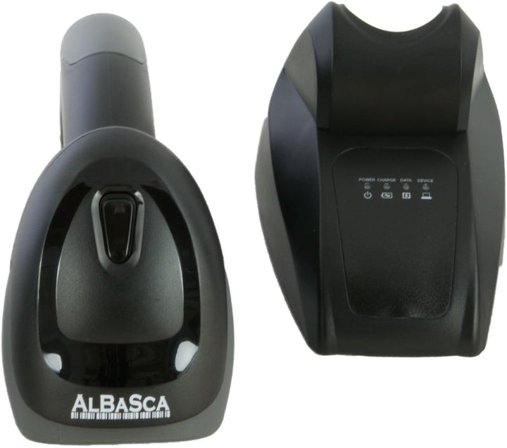 2D Barcode-Scanner | ALBASCA MK-5800-BT | Bluetooth, USB | Datamatrix, QR-Codes