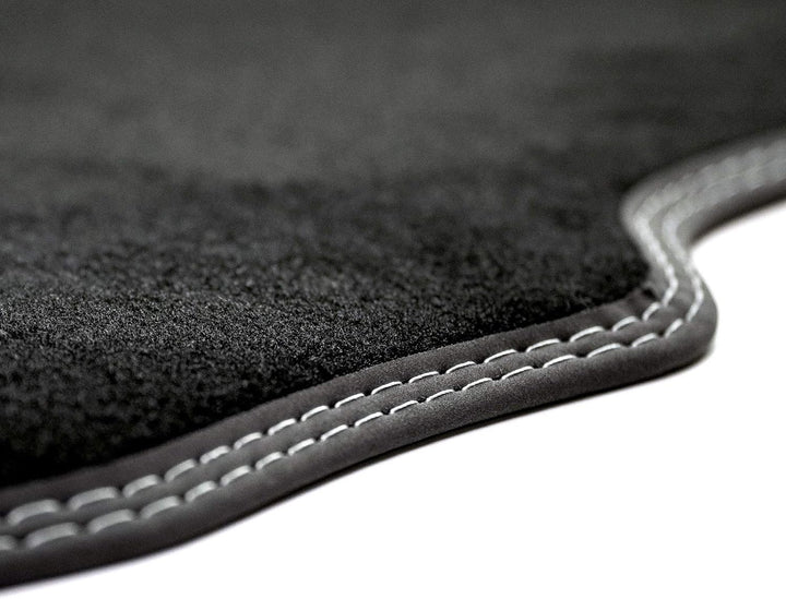 MDM PRO-7292 Fussmatten für Peugeot 3008 II / Opel Grandland X 11.2016>, Passgenau Velours Kunstlede