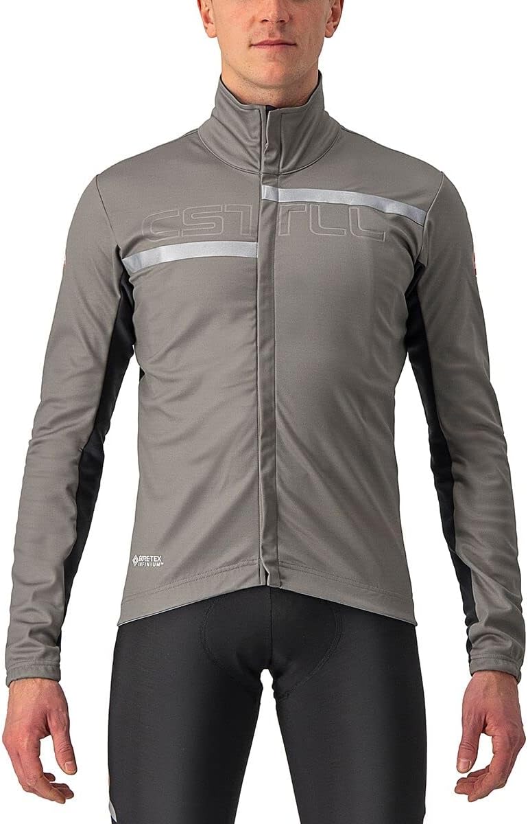 CASTELLI Herren Transition 2 Jacket Jacket M NICKEL GRAY/DARK GRAY-SILVER R, M NICKEL GRAY/DARK GRAY