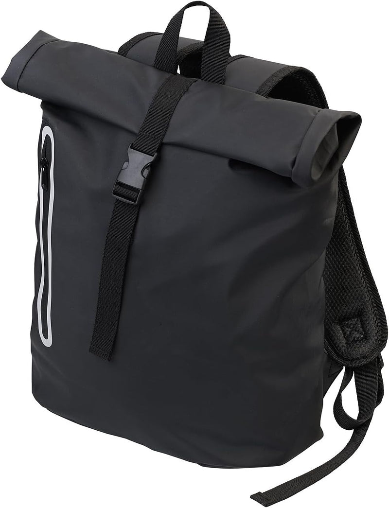 Xcase Laptop Tasche: 2er-Set Rolltop-Rucksäcke mit gepolstertem Laptop-Fach, wasserfest (Cityrucksac