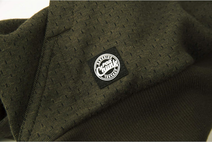Fox Chunk Dark Olive Hoodie - Angelpullover für Karpfenangler, Pullover für Angler, Kapuzenpullover,