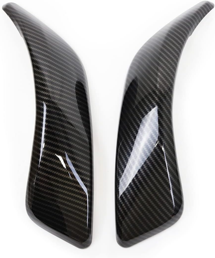 EULIMBQS LIMBQS Auto-Innentürgriffabdeckung für BMW F20 F21 F22 F23, Karbonfaser-Innentür-Armlehneng