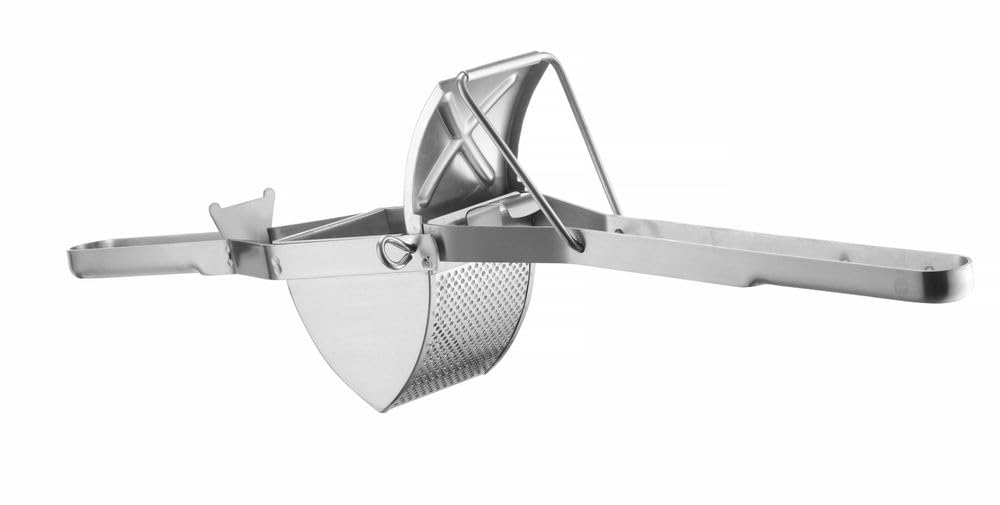 HENDI Kartoffelpresse, Geschirrspülmaschinengeeignet, 300x110mm, Edelstahl