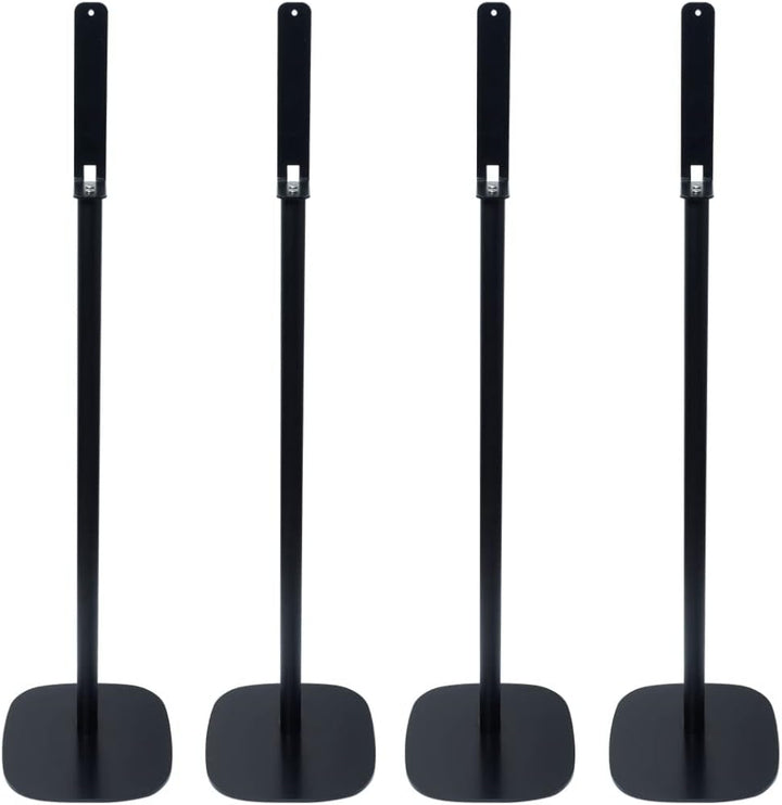 Vebos Standfuss HT-A9 schwarz (4 Stück) - Kompatibel mit Sony HT-A9