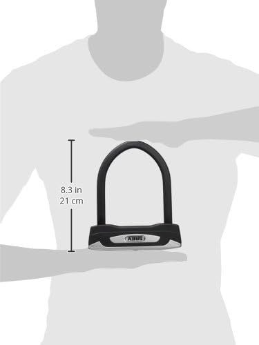 Abus Fahrradschloss Granit X Plus 54 Mini Schwarz Schwarz STANDARD, Schwarz STANDARD