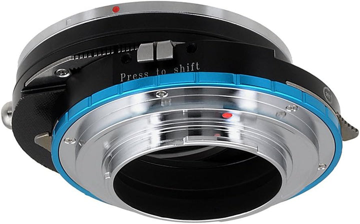 Fotodiox Pro Shift Lens Mount Adapter Compatible with Canon EOS EF and EF-S Lenses on Fujifilm X-Mou