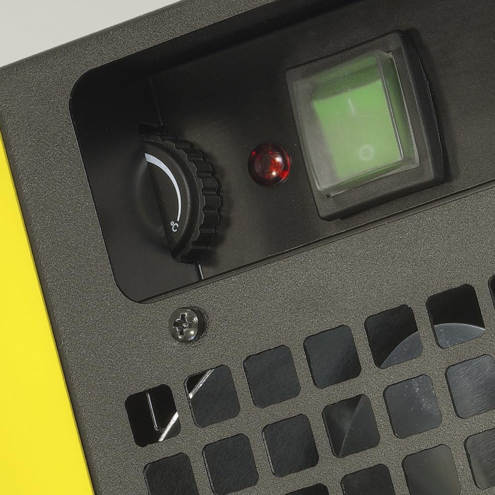 TROTEC TEH 30 T Elektroheizer, Bauheizer mit 3,3 kW mit widerstandsfähiger Schutzlackierung