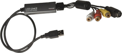 Hauppauge WinTV-USBlive2 01341 USB Analog Audio-Video Grabber, Konverter zum digitalisieren von Vide