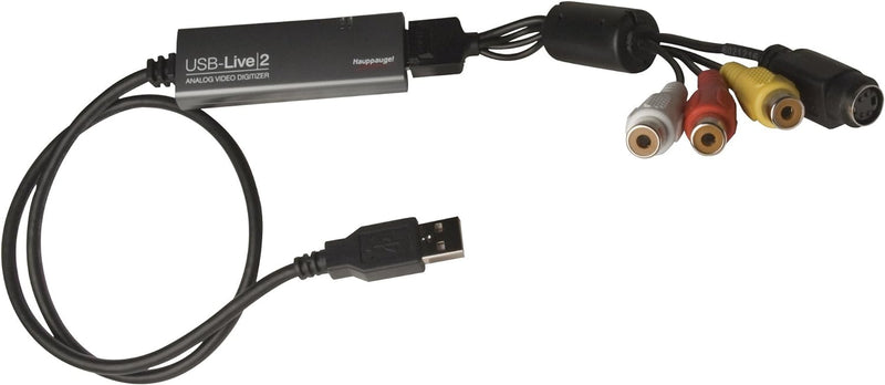 Hauppauge WinTV-USBlive2 01341 USB Analog Audio-Video Grabber, Konverter zum digitalisieren von Vide