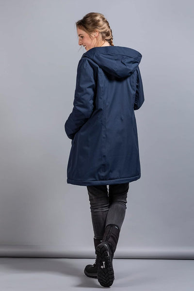 Tatonka STIR W's Hooded Coat Women Blau 38, Blau 38