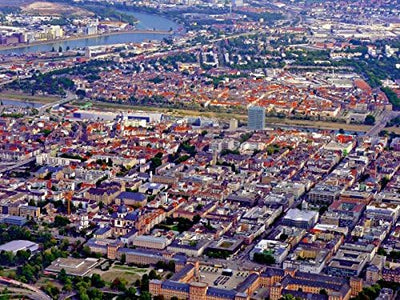 CALVENDO Puzzle Innenstadt, Mannheim/Deutschland 1000 Teile Lege-Grösse 64 x 48 cm Foto-Puzzle Bild