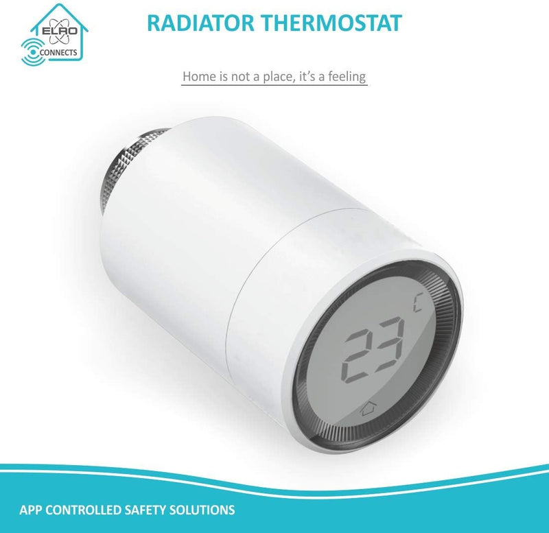 ELRO Connects SF40RV Heizkörperthermostat Heizkörperthermostat 5, Heizkörperthermostat 5