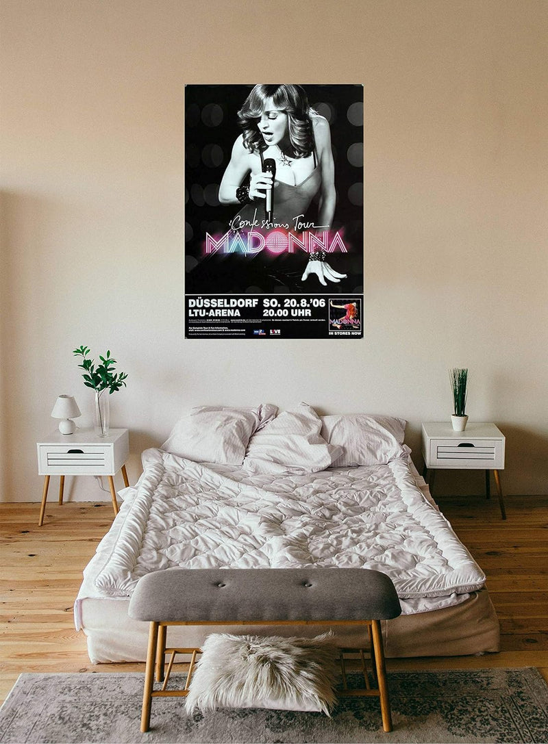 Madonna - Confessions DÜ, düsseldorf 2006 » Konzertplakat/Premium Poster | Live Konzert Veranstaltun