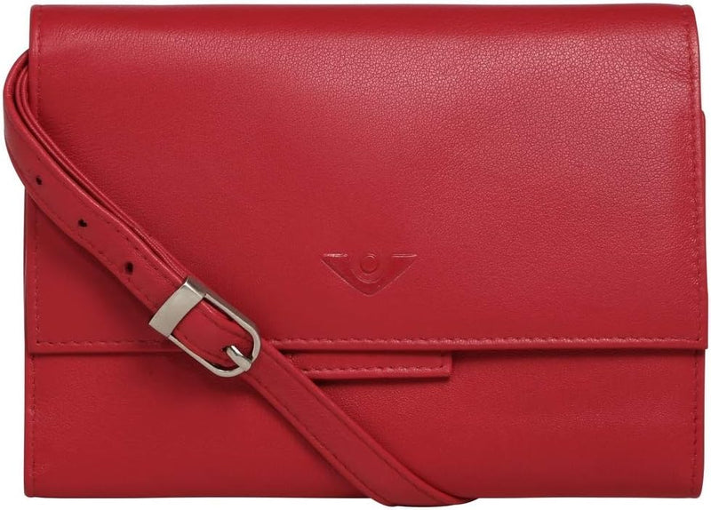 Voi Soft Kimmie Clutch Tasche RFID Leder 17 cm Einheitsgrösse Rot, Einheitsgrösse Rot