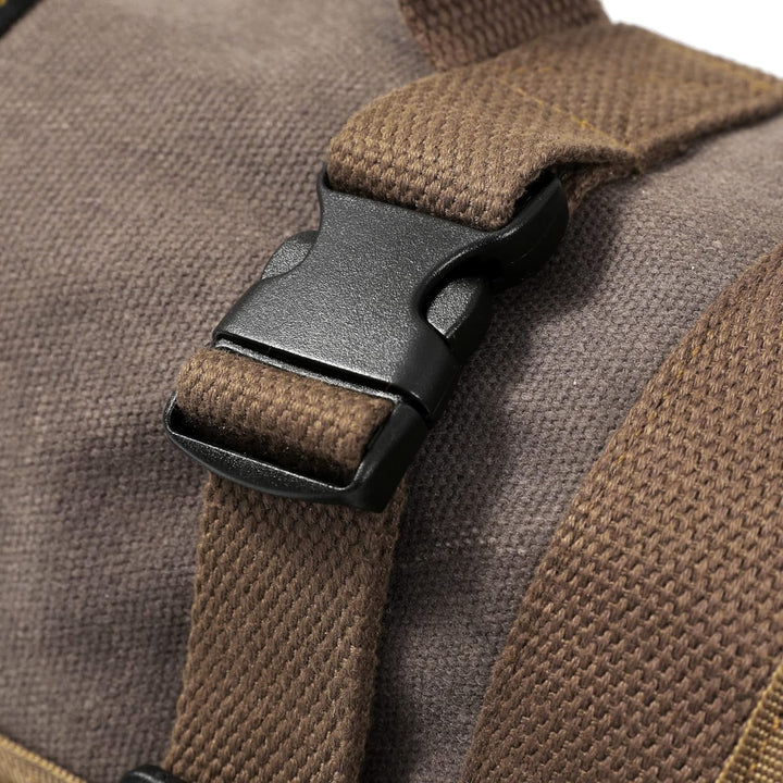 Werkzeug-Rolltasche, Werkzeugrolle für Schraubenschlüssel, aus strapazierfähigem16oz gewachstem Sege
