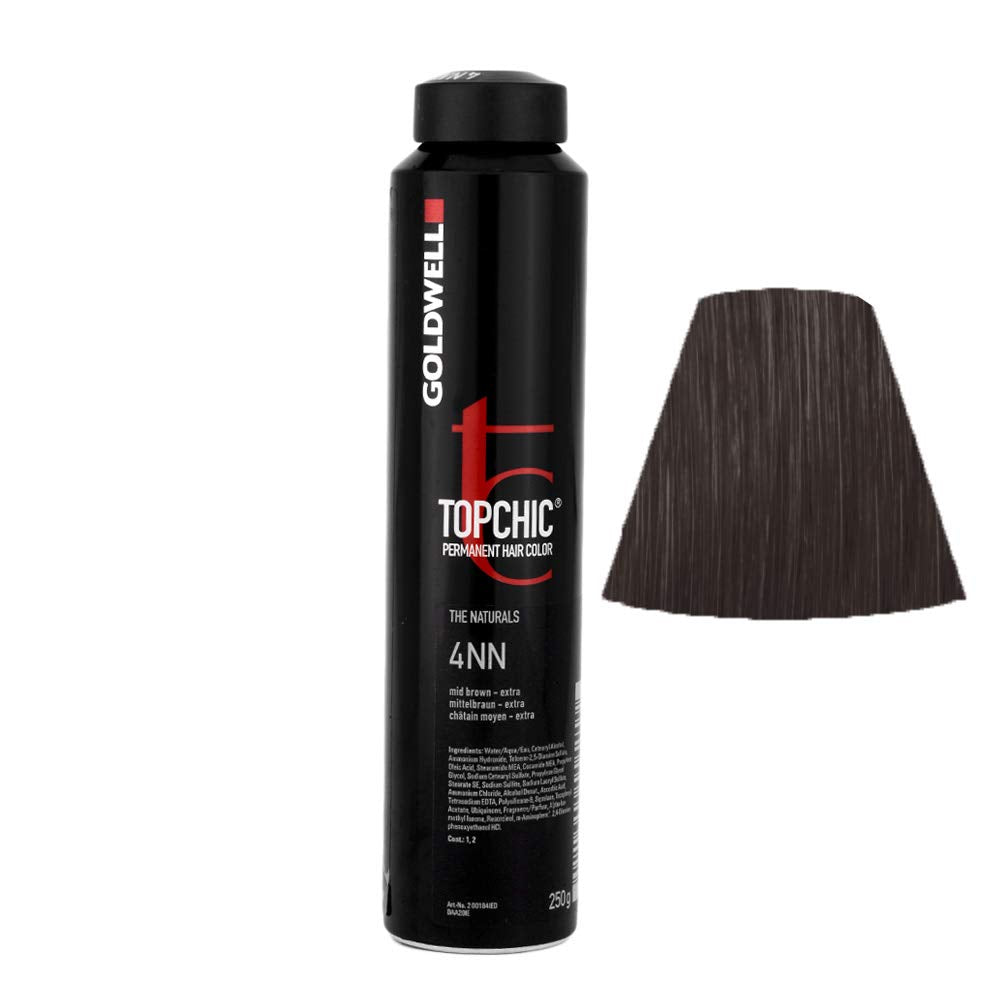 Goldwell Topchic 4NN mittelbraun, 1er Pack, (1x 250 ml) 4NN mittelbraun 250ml (1er Pack), 4NN mittel