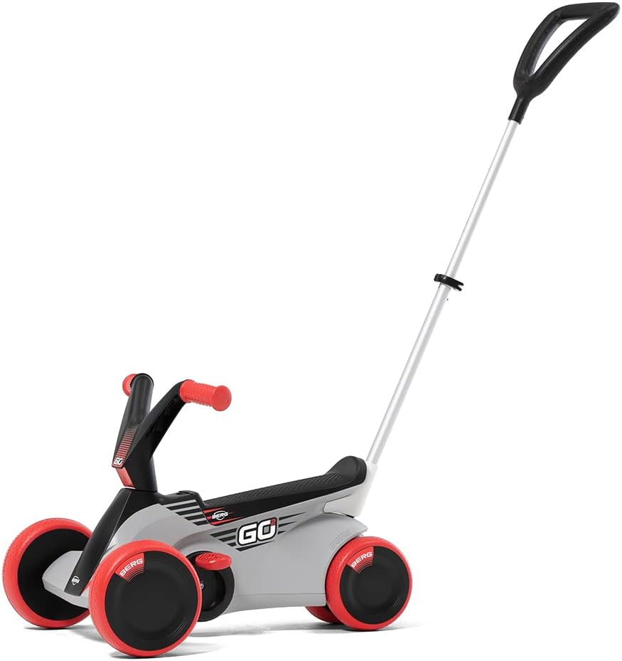 Berg GO² 2in1 Rutschauto, Rutscher und Laufrad, Kinderrutscher, Kinderauto mit Ausklappbare Pedale,
