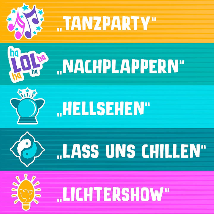 Hasbro Furby interaktives Spielzeug (lila) Deutsche Version & interaktives Spielzeug (orange) Deutsc