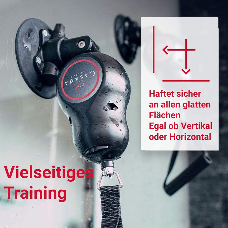 Casada MediPull einzigartiges Trainingsgerät für Fitness- & Dehnungsübungen – portabler Seilzug/Kabe