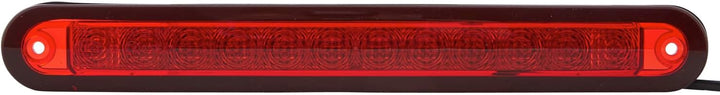 HELLA - Zusatzbremsleuchte - LED - 24V - Einbau - Lichtscheibenfarbe: rot - LED-Lichtfarbe: rot - Ka