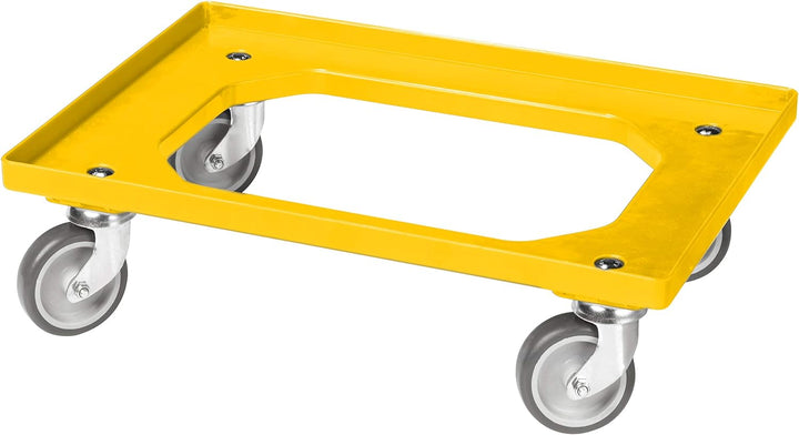 5 Stück Transportroller für Kisten 60 x 40 cm mit 4 Lenkrollen