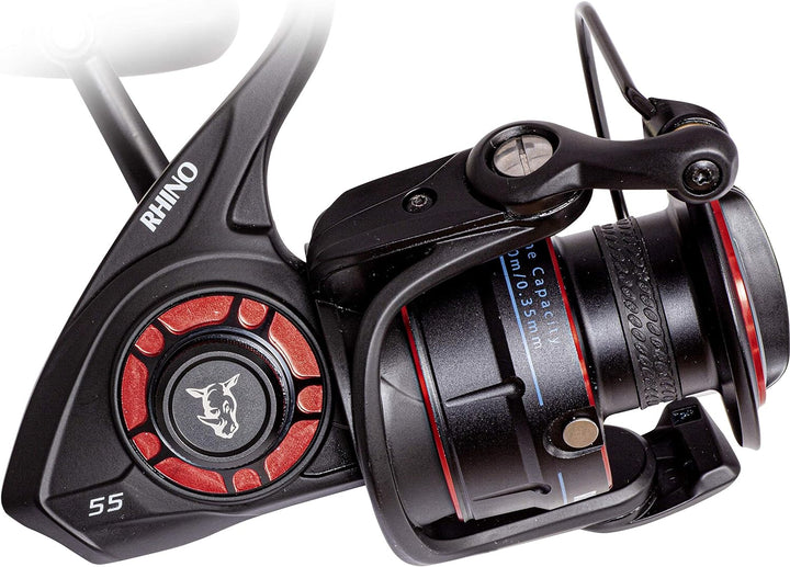 Rhino Premium Salzwasserfeste Relaince 85 Meeres-Angelrolle zum Hochseeangeln extrem kraftvoll und m