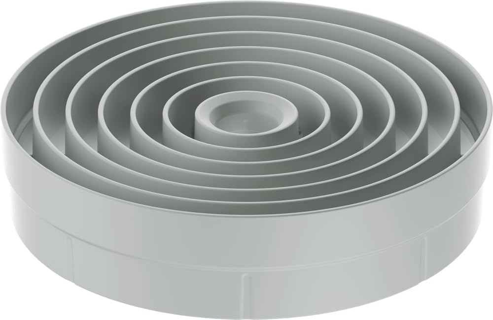 BORA PUEDL Original Einströmdüse Lichtgrau für PURE, Dunstabzug, Kochfeld Zubehör Gray, Gray