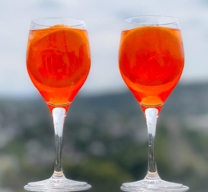 Topkapi Aperol Spritz Glas Burbach – Aperol Spritz Gläser, Cocktail Glas, 340ml, Profi-Glas Bleifrei