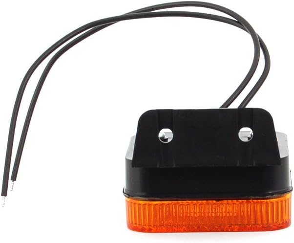 LED-MARTIN® 6er Sparset SU7 Umrissleuchte - inkl. Halter - gelb/orange - zugelassen für den Strassen
