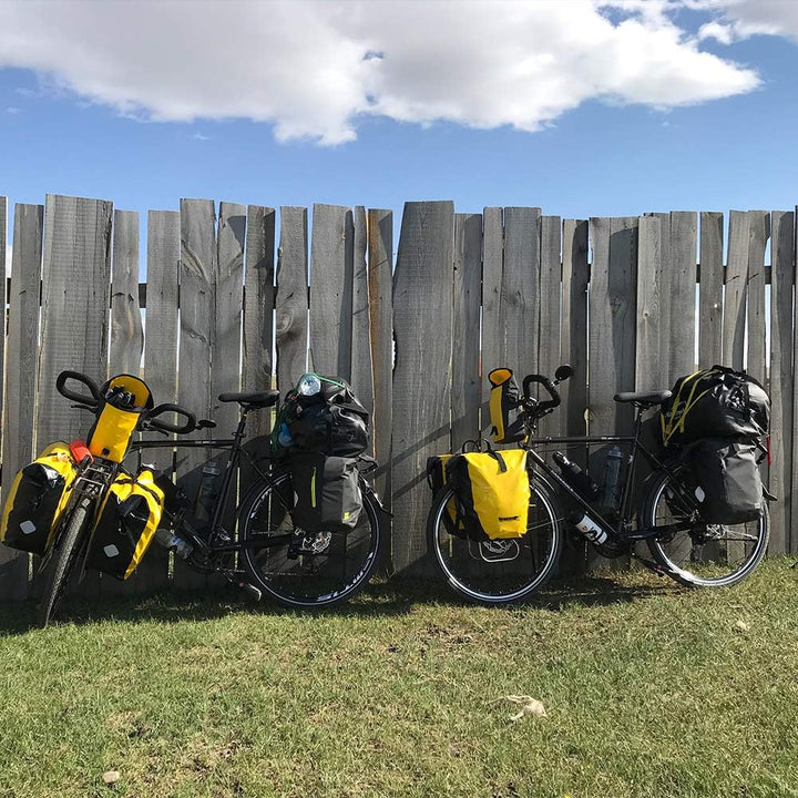 Rhinowalk Fahrradtasche, wasserdicht, für Fahrradgepäckträger, Satteltasche, Umhängetasche, Laptopge