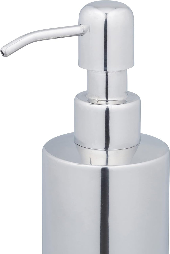 Relaxdays Badezimmer Set, 4-teilig, Badaccessoires Edelstahl poliert, komplette Badezimmerausstattun