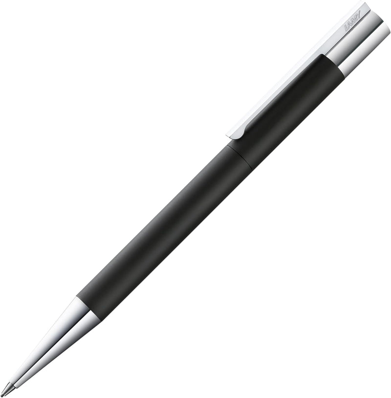 LAMY scala Drehbleistift 180 – Bleistift aus Edelstahl in der Farbe Schwarz, strichmattiert mit Dreh