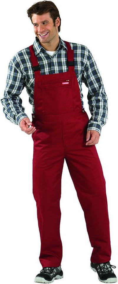 Planam Grösse 62 Herren MG 260 Latzhose bordeaux Modell 0831 Bordeaux 62, Bordeaux 62