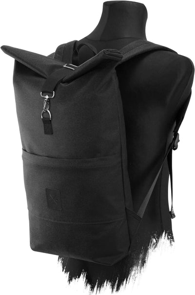 Manufaktur13 M13 RollTop - wasserdichter Roll Top Rucksack (20L), Kurierrucksack mit Innenfach, wass