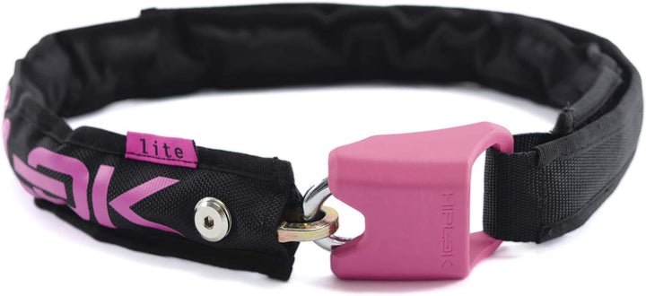 Uvex Fahrradschloss Lite Kettenschloss 75cm Schliessumfang Black / Pink, 75cm Schliessumfang Black /