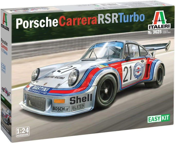 Italeri 3625 1:24 Porsche 934 RSR - Modellbau, Bausatz, Standmodellbau, Basteln, Hobby, Kleben, Plas